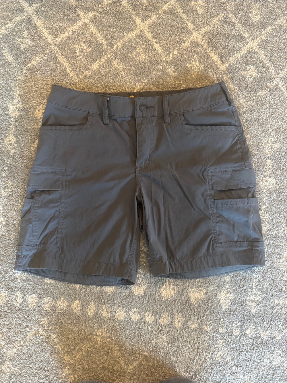 Carhartt Women's Cargo Shorts in Charcoal Gray